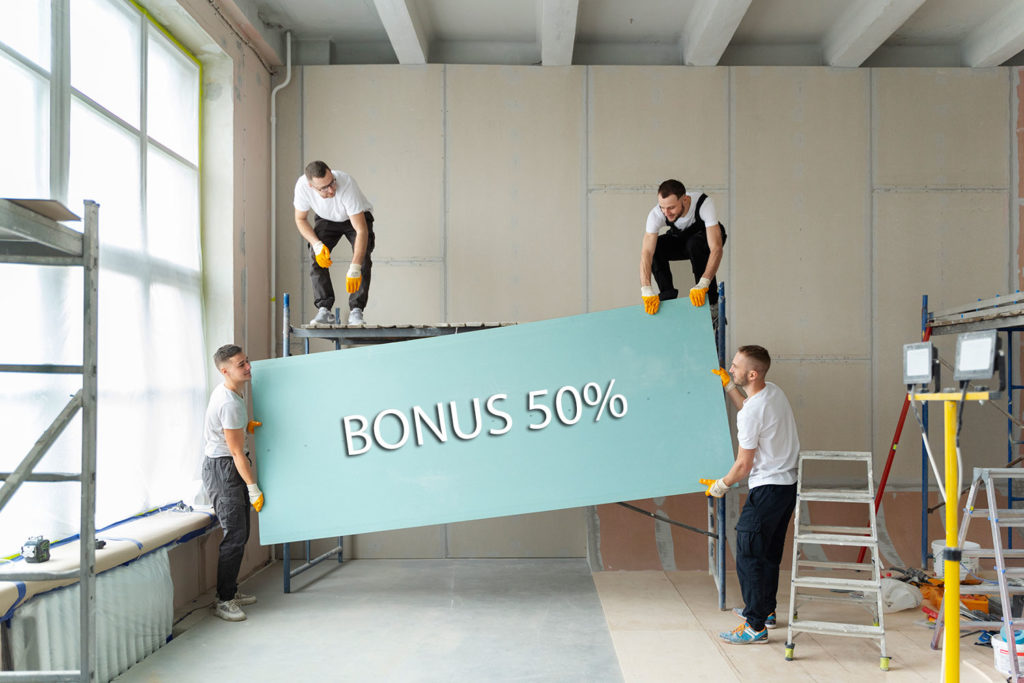 bonus ristrutturazioni 50%